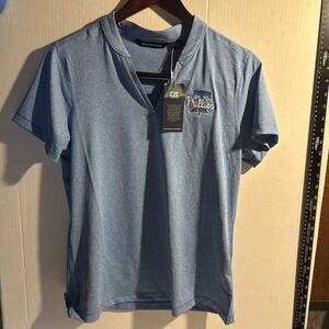 Philadelphia Phillies Women's Cutter And Buck   Forge Eco Heather Blade Top NWT